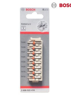 ชุดหัวไขควง25mm. Bits Pack Torx with hole BOSCH