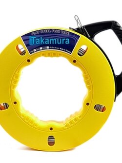 ฟิชเทปเหล็กหุ้ม ยาว 30 เมตร SF-30 TAKAMURA