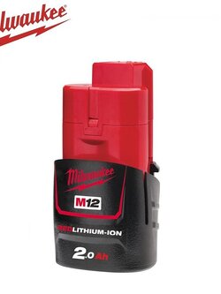 แบตเตอรี่12V/2.0Ah M12 B2 MILWAUKEE