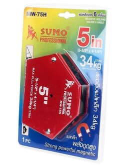 แม่เหล็กจับฉากหกเหลี่ยม5" SUMO MW-75H