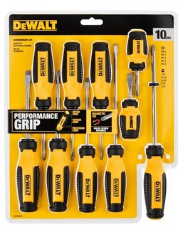 ชุดไขควง 10ชิ้น DWHT65201 DEWALT