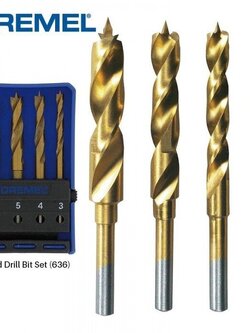 ดอกสว่าน HSS-Tin 4ชิ้น 636 DREMEL