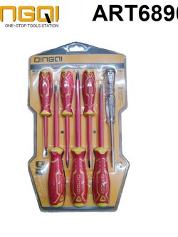 ชุดไขควงกันไฟ 7ชิ้น ART:68902 DINGQI