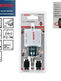 ชุดโฮลซอKit Progressor 51mm. BOSCH