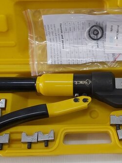 ACT คีมย้ำหางปลาไฮดรอลิค 4-70mm² ACT-70A