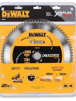 DEWALT ใบเลื่อยวงเดือน รุ่น DT99576 305mm 78T 12 นิ้ว