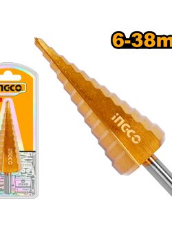 ดอกสเต็ปHSS 6-38mm. AKSDS63803 INGCO