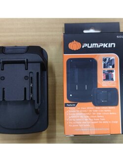 อแดปเตอร์แปลงแบตDEWALT มาใช้กับเครื่องPUMPKIN เท่านั้น #50282