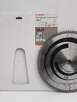 ใบเลื่อยมัลติ 12"x100T BOSCH 2608642206