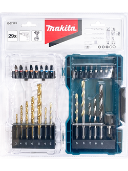 ชุดไขควง29ชิ้น พร้อมเคสใส MAKITA E-07113