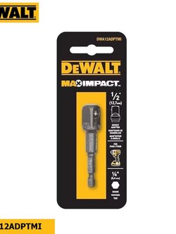 ก้านต่อลูกบล๊อก1/2 แกนHex 1/4 DEWALT DWA12ADPTMI