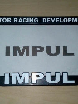 กรอบทะเบียนรถยนต์ IMPUL สำหร้ับสาวก NISSAN ส่งฟรี EMS ทั่วไทย