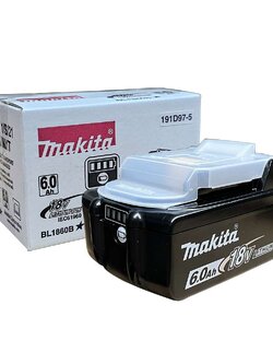 แบตเตอรี่ 18V / 6.0Ah MAKITA BL1860B