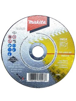 ใบตัดสแตนเลส MAKITA 4″ 100×1.0x16mm A60V E-17108