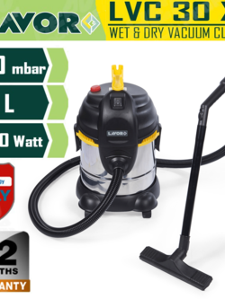 เครื่องดูดฝุ่นน้ำ-แห้ง30ลิตร LVC-30XS LAVOR