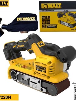เครื่องขัดกระดาษทรายสายพาน20V DCW220N Dewalt (ตัวเปล่า)