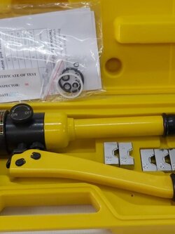 ACT คีมย้ำหางปลาไฮดรอลิค 10-120mm² ACT-120A