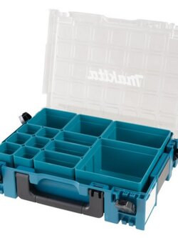 กล่องพลาสติกใส่อุปกรณ์เสริม13ช่อง MAKPAC MAKITA #191X80-2