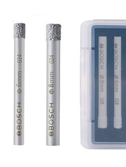 ชุดโฮลซอเจาะกระเบื้อง3ชิ้น BOSCH #2607011626