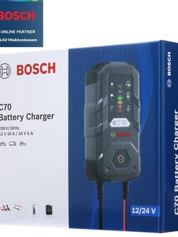 เครื่องชาร์จแบตเตอรี่ รุ่น C70-B BOSCH 0189912070-HD3