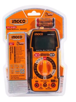 INGCO ดิจิตอลมัลติมิเตอร์ รุ่น DM36002