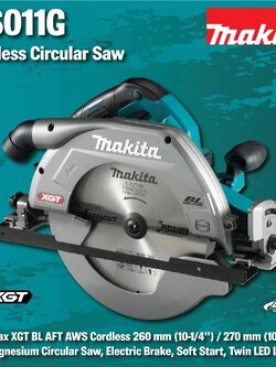 เลื่อยวงเดือน10" HS011GZ MAKITA