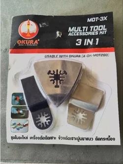 ชุดมัลติทูล กระดาษทราย MOT-3X OKURA