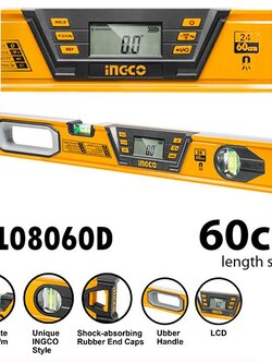 ระดับน้ำดิจิตอล24" HSL08060D INGCO