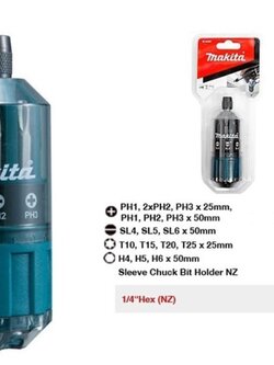 ชุดดอกไขควง 18ตัวชุด B-45397 MAKITA