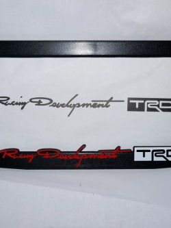 กรอบทะเบียนรถยนต์ TRD Racing สำหรับสาวก TOYOTA ส่งฟรี EMS ทั่วไทย