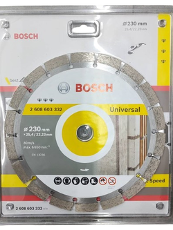 ใบเพชรตัดคอนกรีต9" BOSCH #2608603332 (ตัดเปียก-ตัดแห้ง)