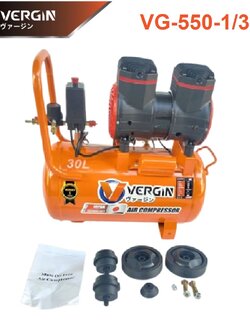 VERGIN ปั้มลมออยฟรี30ลิตร 950W รุ่น VG-550-1/30L