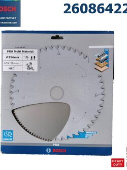 ใบเลื่อยวงเดือนตัดอลูมิเนียม 10"X120T BOSCH 2608642203