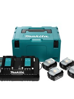 ชุดBL1850BX4+DC18RD+MAKPAC MAKITA MKP3PT184