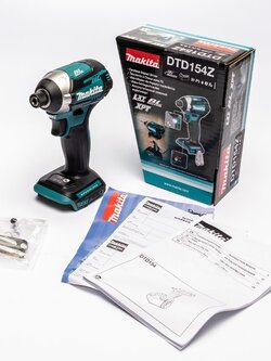 ไขควงกระแทกไร้สาย1/4 DTD154Z MAKITA