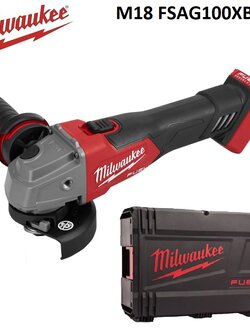 เครื่องเจียร4"18V M18 FSAG100XB-0X0 Milwaukee พร้อมระบบเบรค เครื่องเปล่า