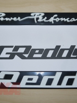 กรอบทะเบียนรถยนต์ Greddy ส่งฟรี EMS ทั่วไทย