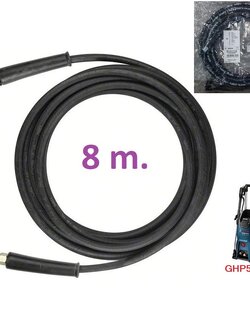 สายฉีดน้ำต่อเข้าปืน 8ม. GHP BOSCH