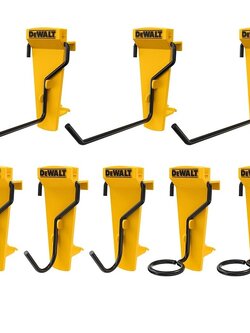 ชุดตะขอเกี่ยวเครื่องมือ8ชิ้น DWST82816 DEWALT