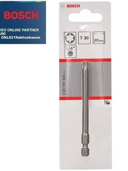 ดอกไขควงT30x89 BOSCH 2607001658