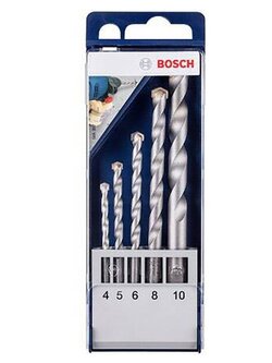 ชุดดอกสว่านเจาะปูนCLY2 5ดอก BOSCH 2608578781