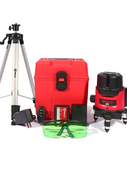 POLO เลเซอร์แสงเขียว 5 เส้น G1 พร้อมขาตั้ง