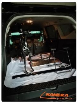 ชุดแร็คจักรยาน 2คัน แบบไว้ในรถ หรือ ในกระบะ NAMEKA NB-07