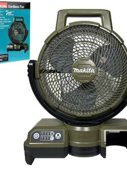 พัดลม18V ตั้งพื้น 9-1/4″ AC/DC ปรับสวิงออโต้ (สีโอลีฟ) DCF203ZX1O MAKITA (ตัวเปล่า)