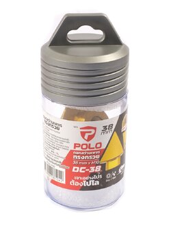 POLO DC-38 ดอกสว่านเพชรทรงกรวย 38 มม.เกลียว M10 P523-4110