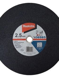 ใบตัดเหล็ก MAKITA 14″ 355×2.5×25.4mm A36R B-49448
