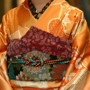 เชื่อก+ผ้า ประดับโอบิ