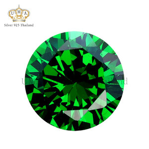 เพชรSpinel 7A สปิเนล ทรงกลม สีเขียวเข้ม No.152 (Green Dark Spinel No.152 ROUND)