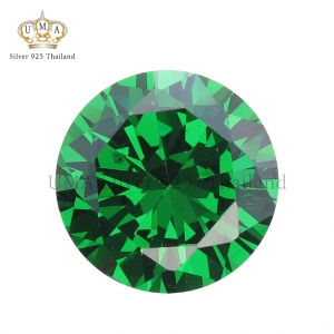 เพชรCZ 6A ทรงกลม แอปเปิ้ลกรีน สีเขียวอมเหลือง (Apple Green ROUND CZ)
