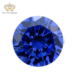 เพชรSpinel 7A สปิเนล ทรงกลม สี แซฟไฟร์ สีน้ำเงินอ่อน No.112 (Sapphire Light Spinel No.112 ROUND)